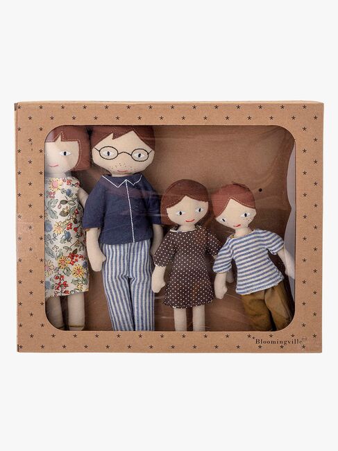 Bloomingville MINI Dukker Familien Webster 4 Stk.