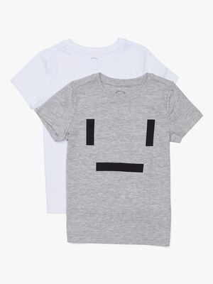 Luca & Lola Adolfo T-Shirt 2-pack, Grey