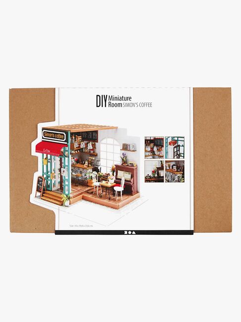 Creativ Company Kreasæt DIY-miniaturerum Cafe