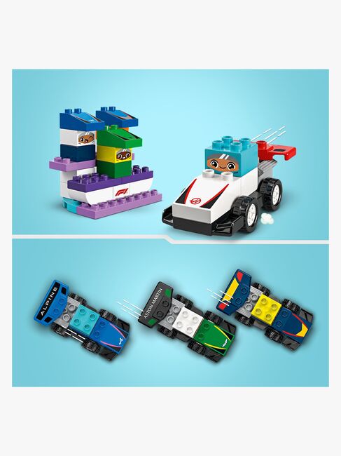 LEGO DUPLO Town 10445 F1-teams med racerbiler og kørere