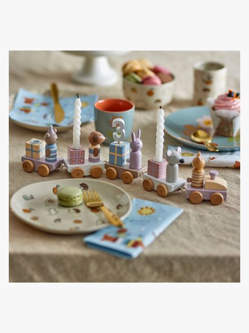 Bloomingville MINI Fødselsdagstog Junaid, Pink