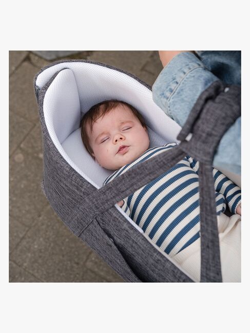 Doomoo Babynest/lift 3-i-1, Grå