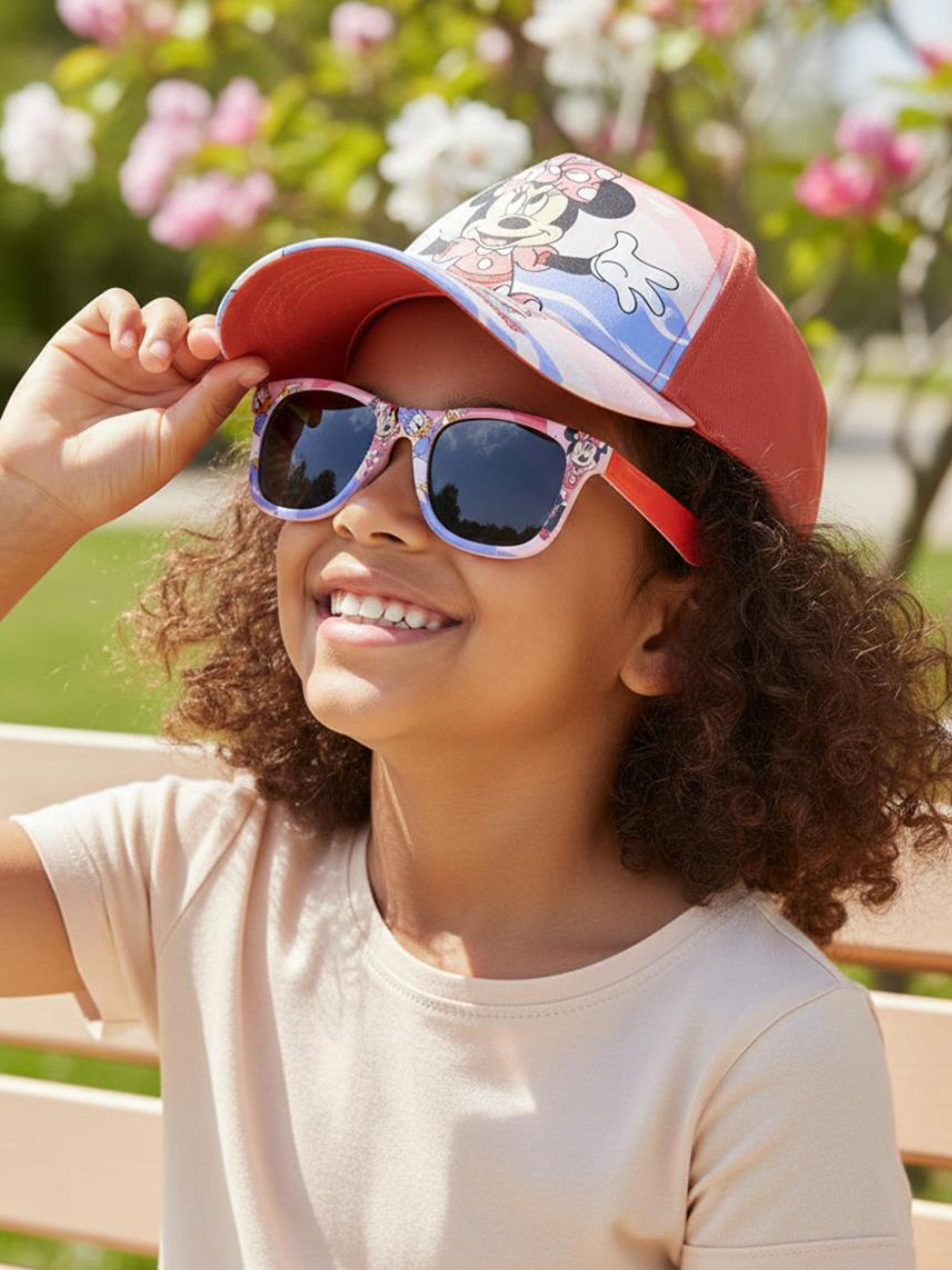 Disney Minnie Mouse Kasket &  Solbriller, Pink