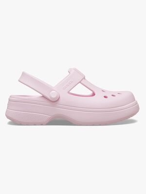 Crocs Classic Mary Jane Clogs, Pink Milk