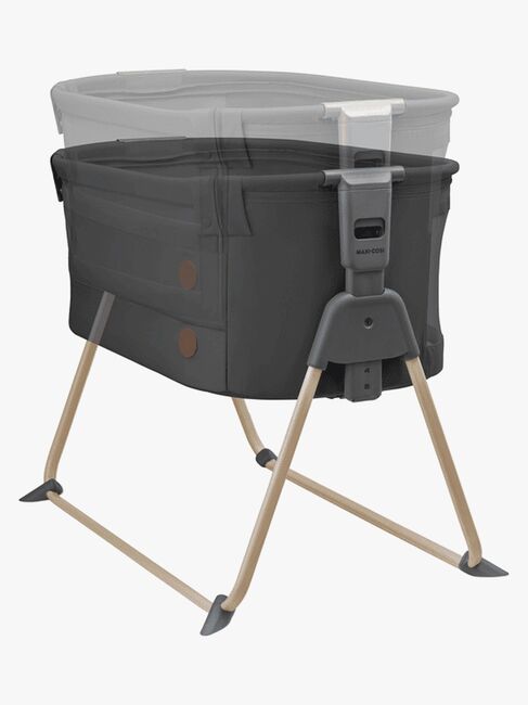Maxi-Cosi Tori Beyond Bedside Crib, Graphite Eco