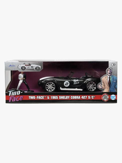 Jada Toys DC Comics Bil med Figur Two Face & 1965 Shelby Cobra 427 1:32