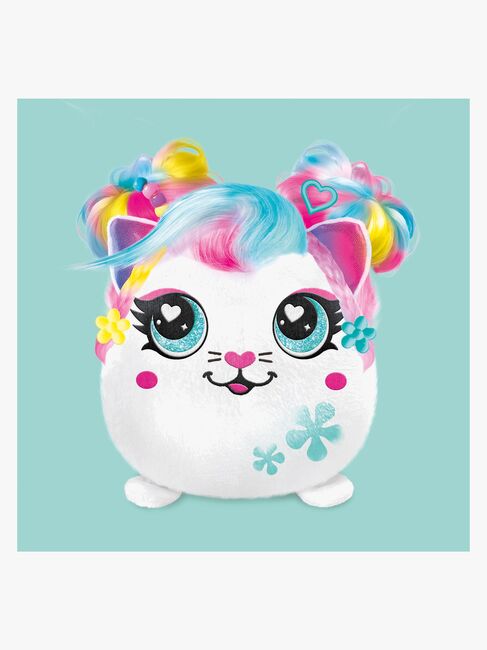 Canal Toys Airbrush Plush Hair'iffic Squishy Bamse Pal-Precious  17 cm