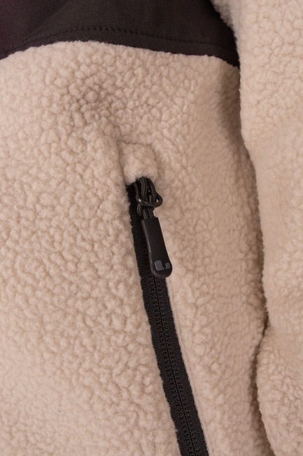 Lindberg Ramund Fleecetrøje, Beige