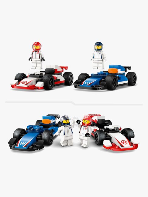 LEGO City 60464 F1 Williams Racing og Haas F1-racerbiler
