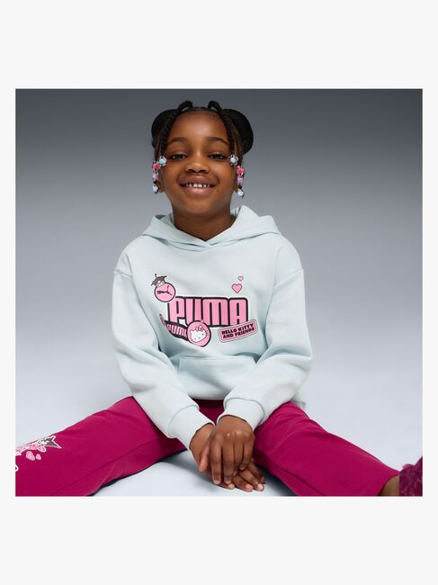 Puma Hello Kitty & Friends Hættetrøje, Sea Glass