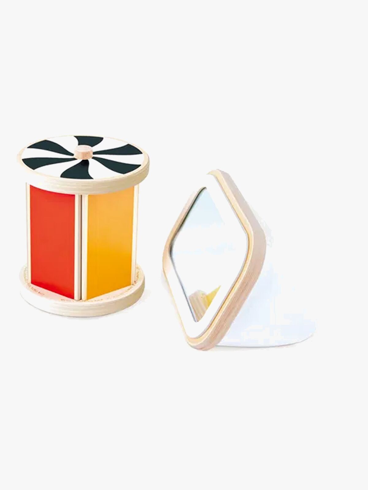 Hape Aktivitetslegetøj Snurrende Tromme med Spejl