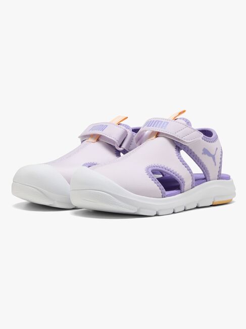 Puma Fun Racer V Infant Sandaler, Lilla