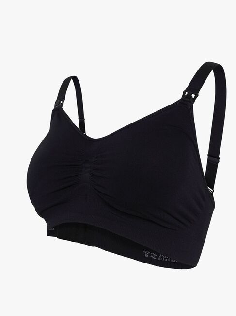 Carriwell Polstret Graviditets- & Amme-BH, Sort 