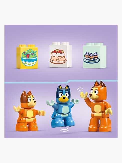 LEGO DUPLO Bluey 10459 Blueys families hus med huskespil