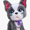 Fur Real Walk-A-Lots Interaktivt Legetøj Fransk Bulldog 23 cm