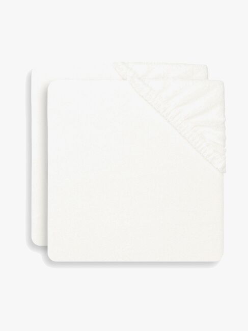 Jollein Betræk til Puslepude 50x70cm 2-pak, Ivory