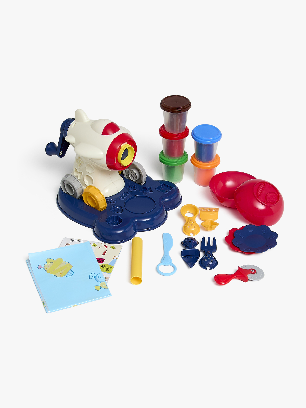 Fippla Modellervoks Pastamaskine 5 Farver