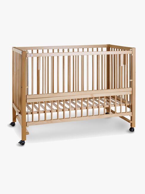 tiSsi XXL Bedside Crib HAJO 120x60, Natur
