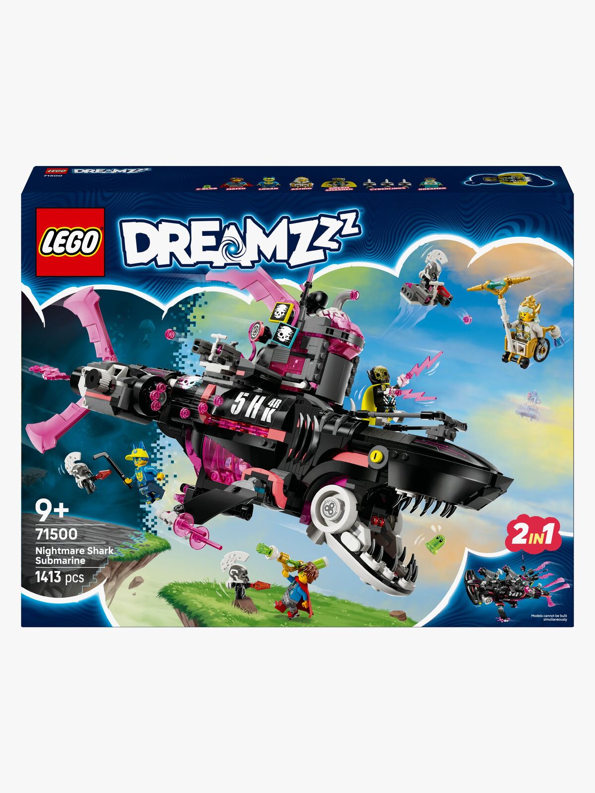 LEGO DREAMZzz 71500 Mareridtshaj-ubåd