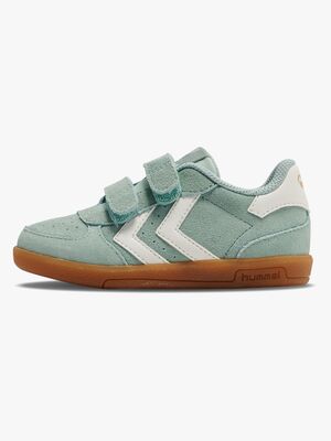 Hummel Victory Suede II Infant Sneakers, Frosty Green