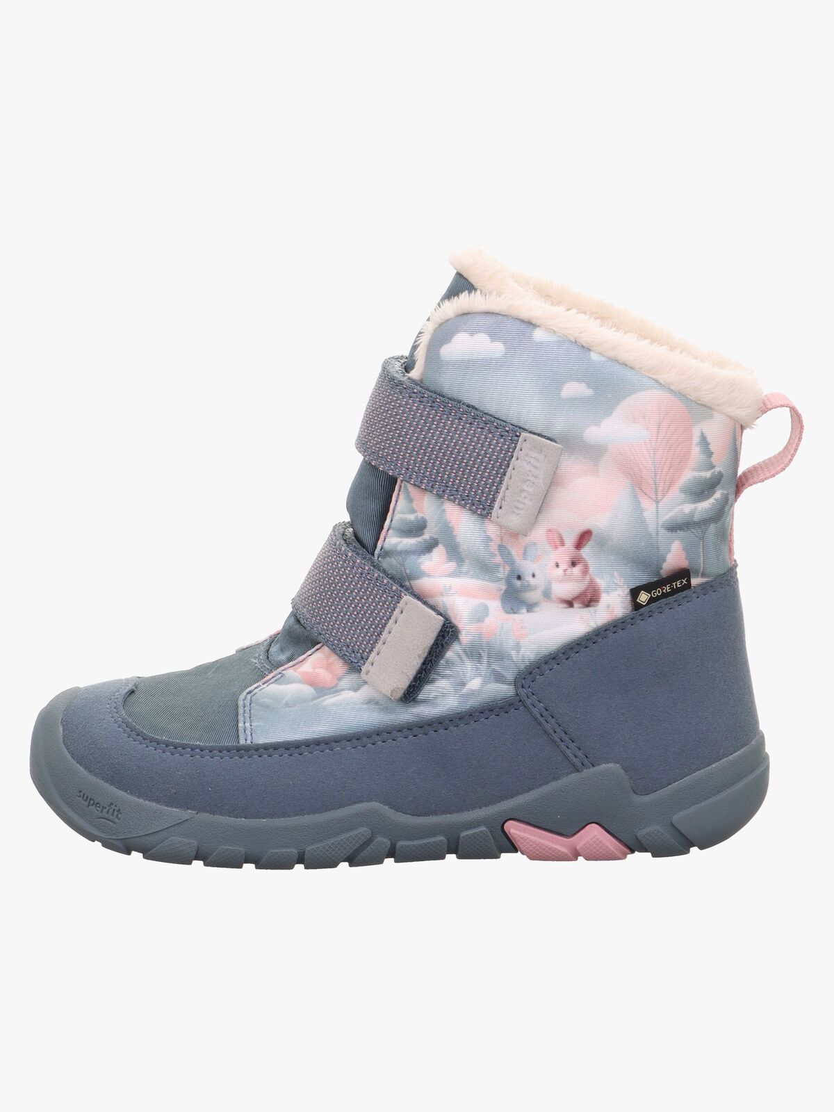 Superfit Trace Vinterstøvler, Blue/Pink