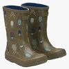 Viking Indie Print Gummistøvler, Khaki/Linen