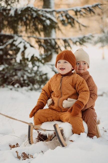 BabyMocs  Strikkede Vanter, Rust