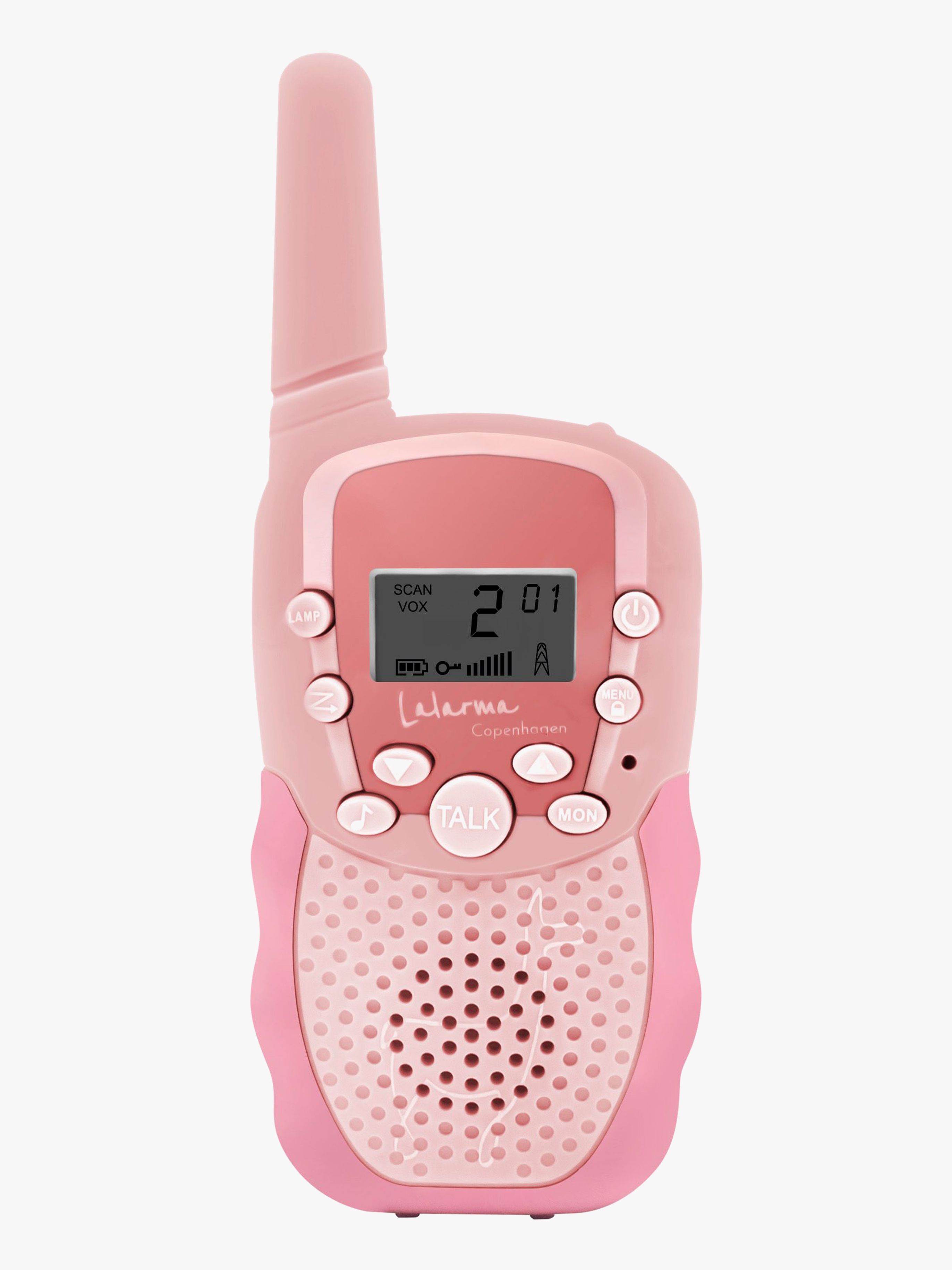 Lalarma Mix And Match Walkie Talkie med 3km Rækkevidde, Rose