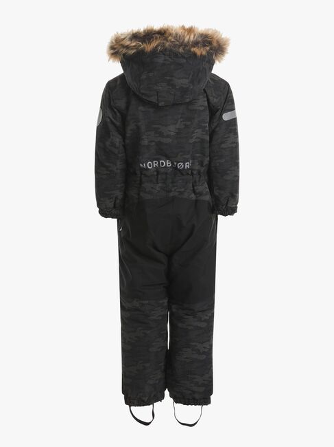 Nordbjørn Frej Reflekterende Flyverdragt, Camo Dots Black