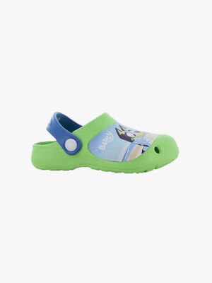 Bluey Clogs, Mint Green/Dark Blue