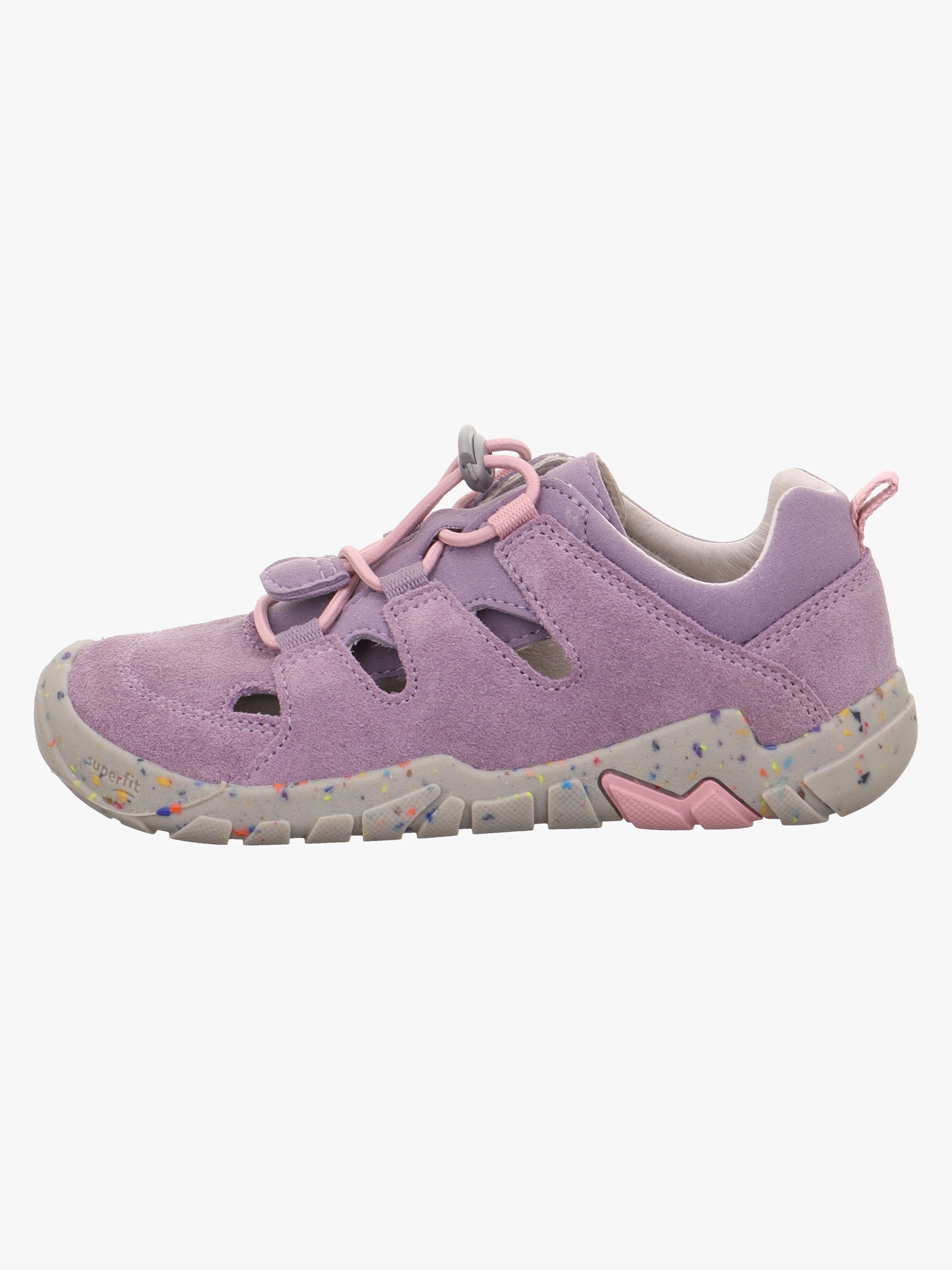 Superfit Trace Barefoot GTX Sneakers, Pink/Purple, 30