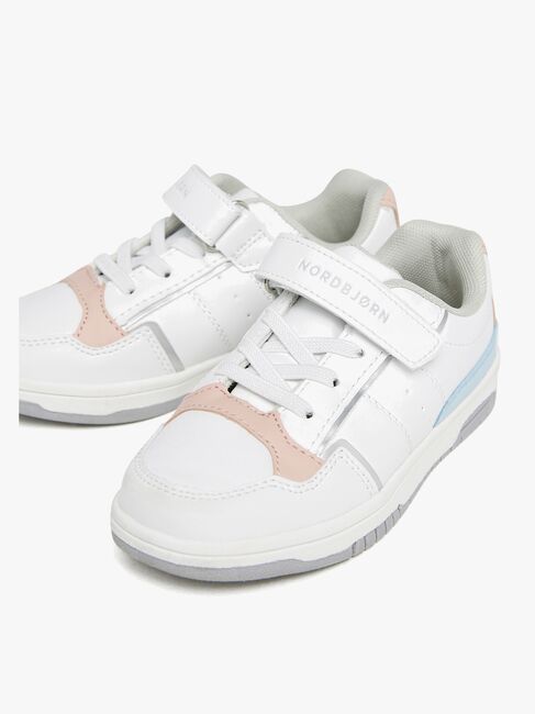 Nordbjørn Fido Sneakers, Hvid/Lyserød