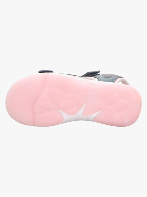 Superfit Pebbles Sandaler, Blå/Pink