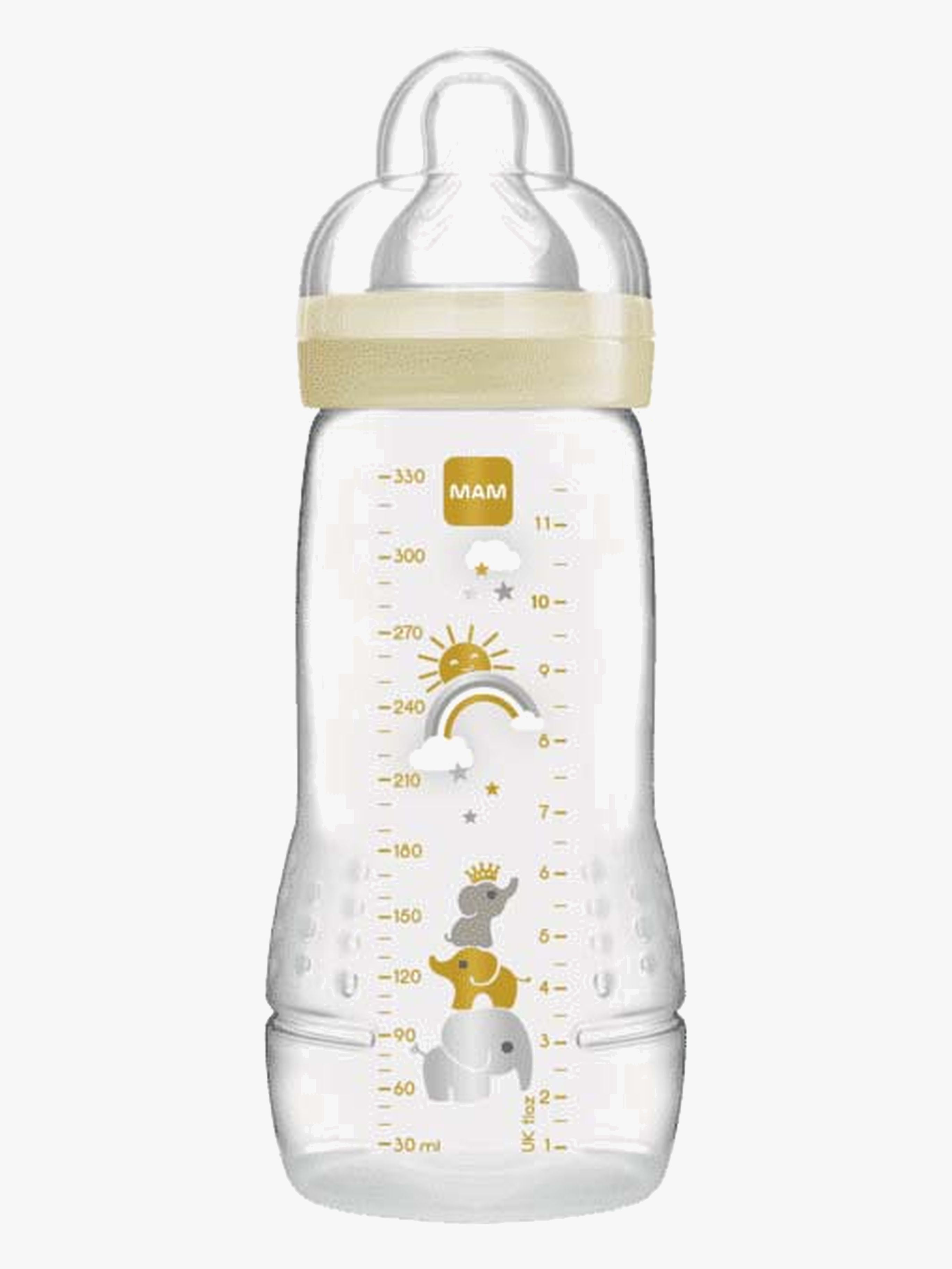 MAM Easy Active Sutteflaske 330, Neutral