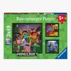 Ravensburger Puslespil Minecraft Biomes 3x49 Brikker