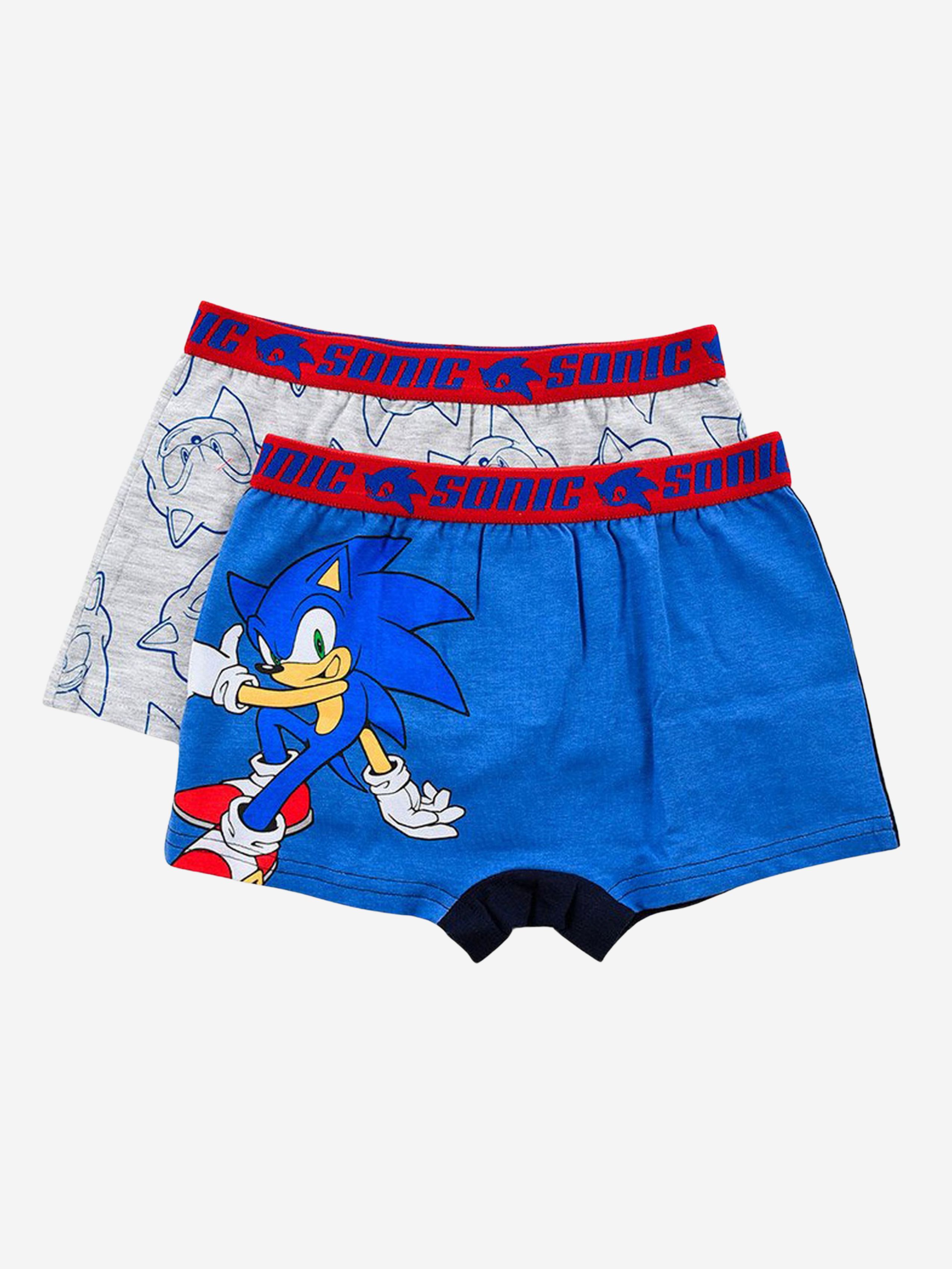 Sonic Boxer Underbukser 2-pak, Multifarvet, 116