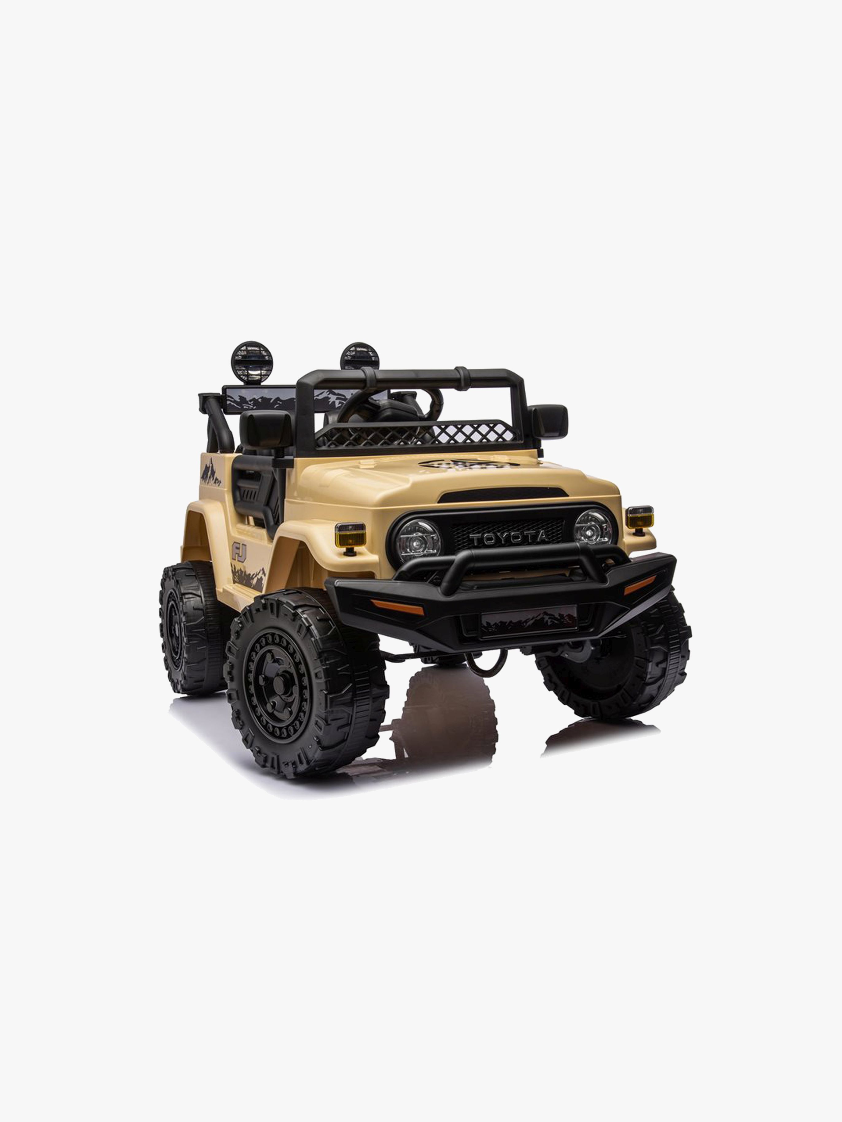Toyota FJ Cruiser Elbil, Beige, El bil til børn