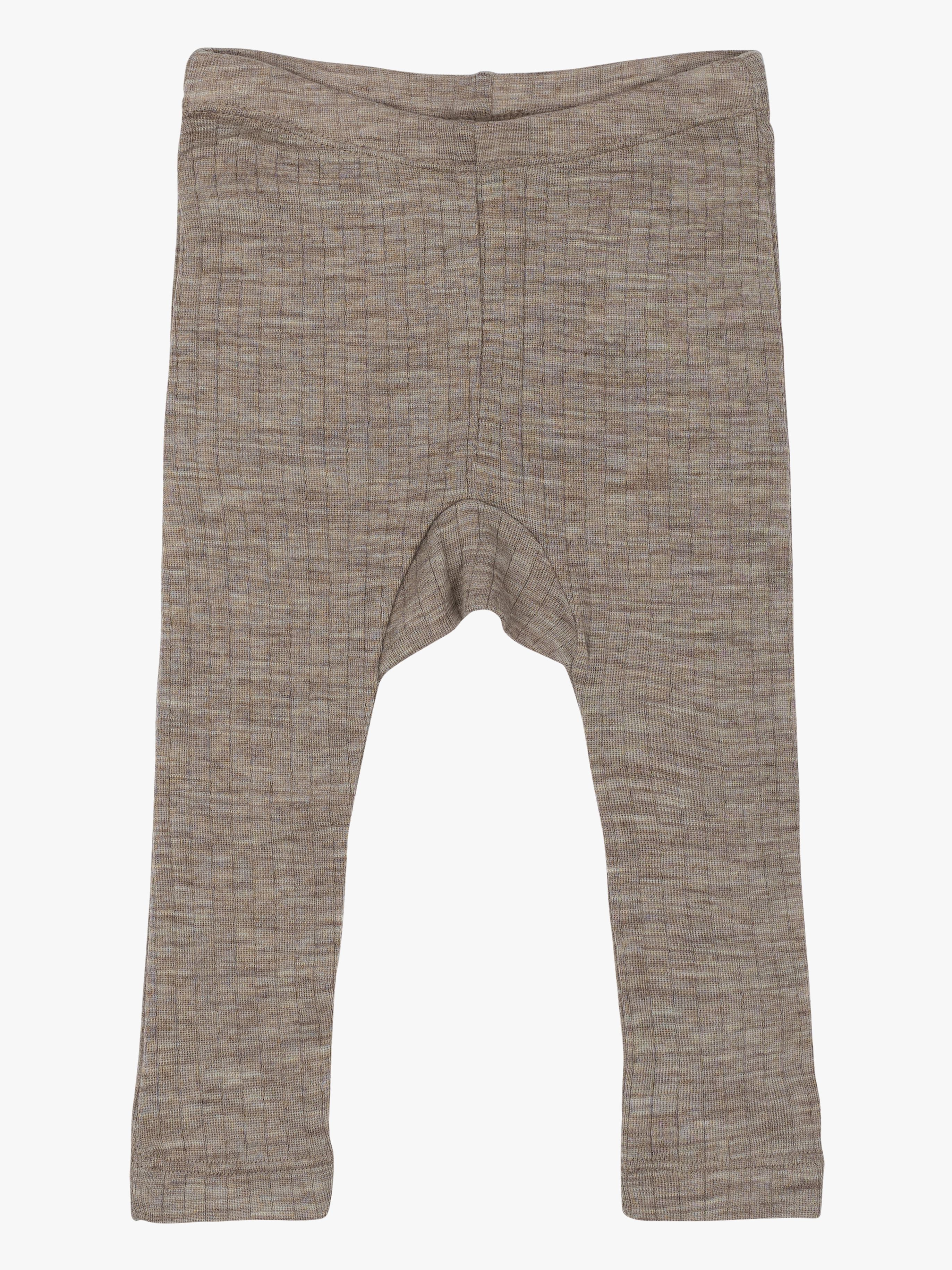 Mikk-Line Leggings Barn Merinould, Melange Denver, 122