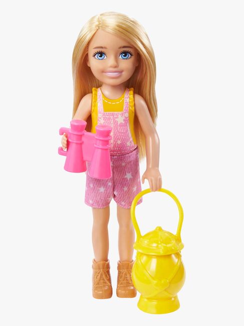 Barbie Camping Chelsea Modedukke, Blond