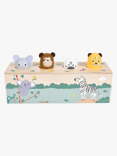 Small Foot Safari Pop-up-legetøj Dyr med Lyd