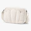 Elodie Cross Body Pusletaske, White Bouclé