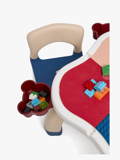 Cloudberry Castle Aktivitetsbord med Stole, Blue