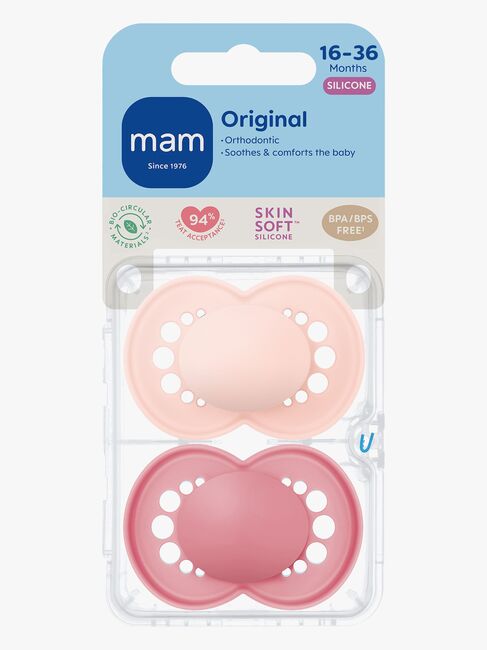 MAM Original Sutter 2-pak 16-36m, Pink