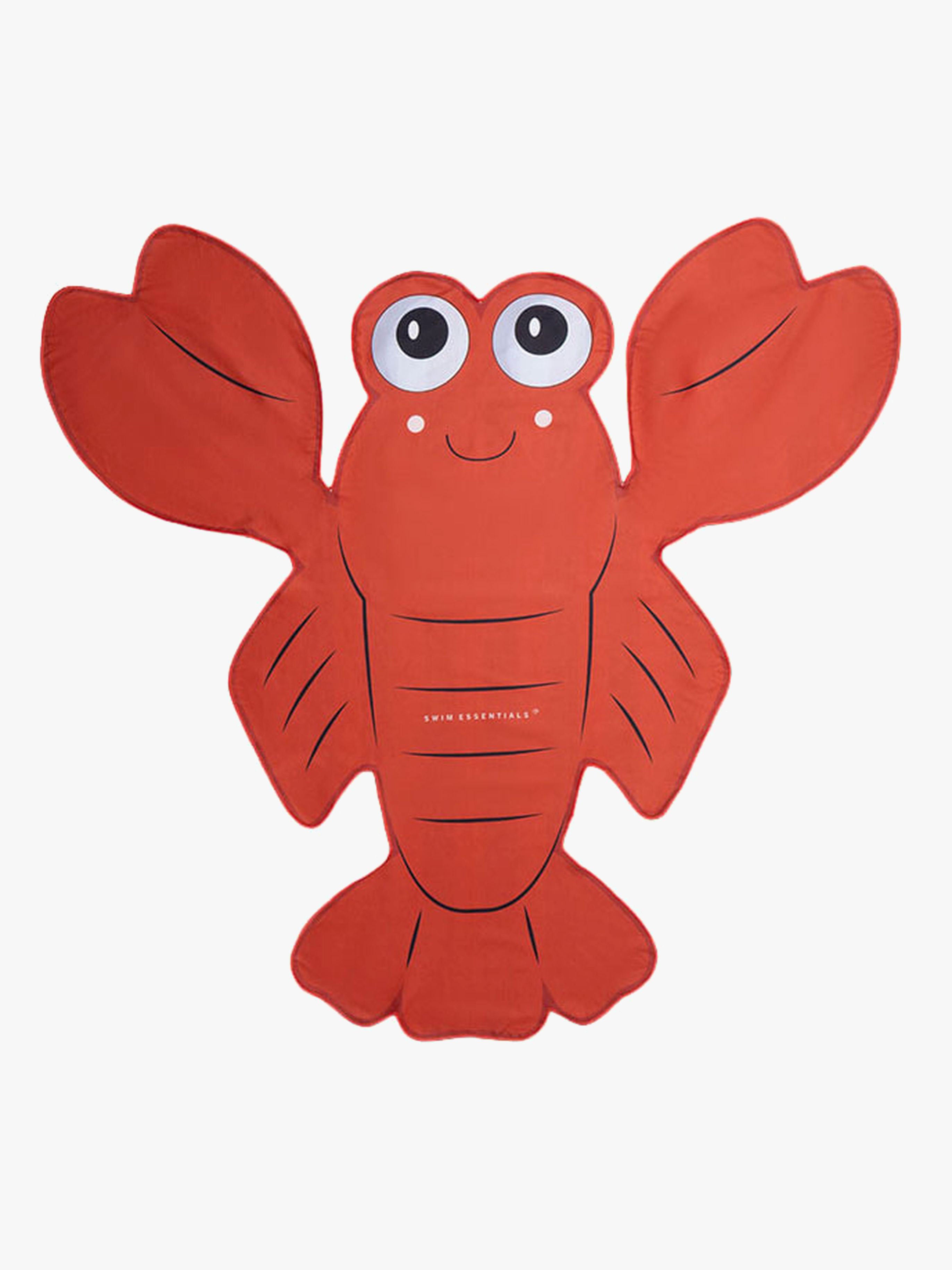 Swim Essentials Lobster Badehåndklæde, Red