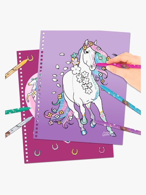 Miss Melody Malebog med Glittertusser