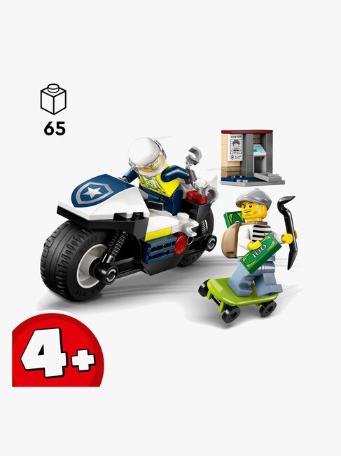 LEGO City 60455 Politimotorcykel på forbryderjagt