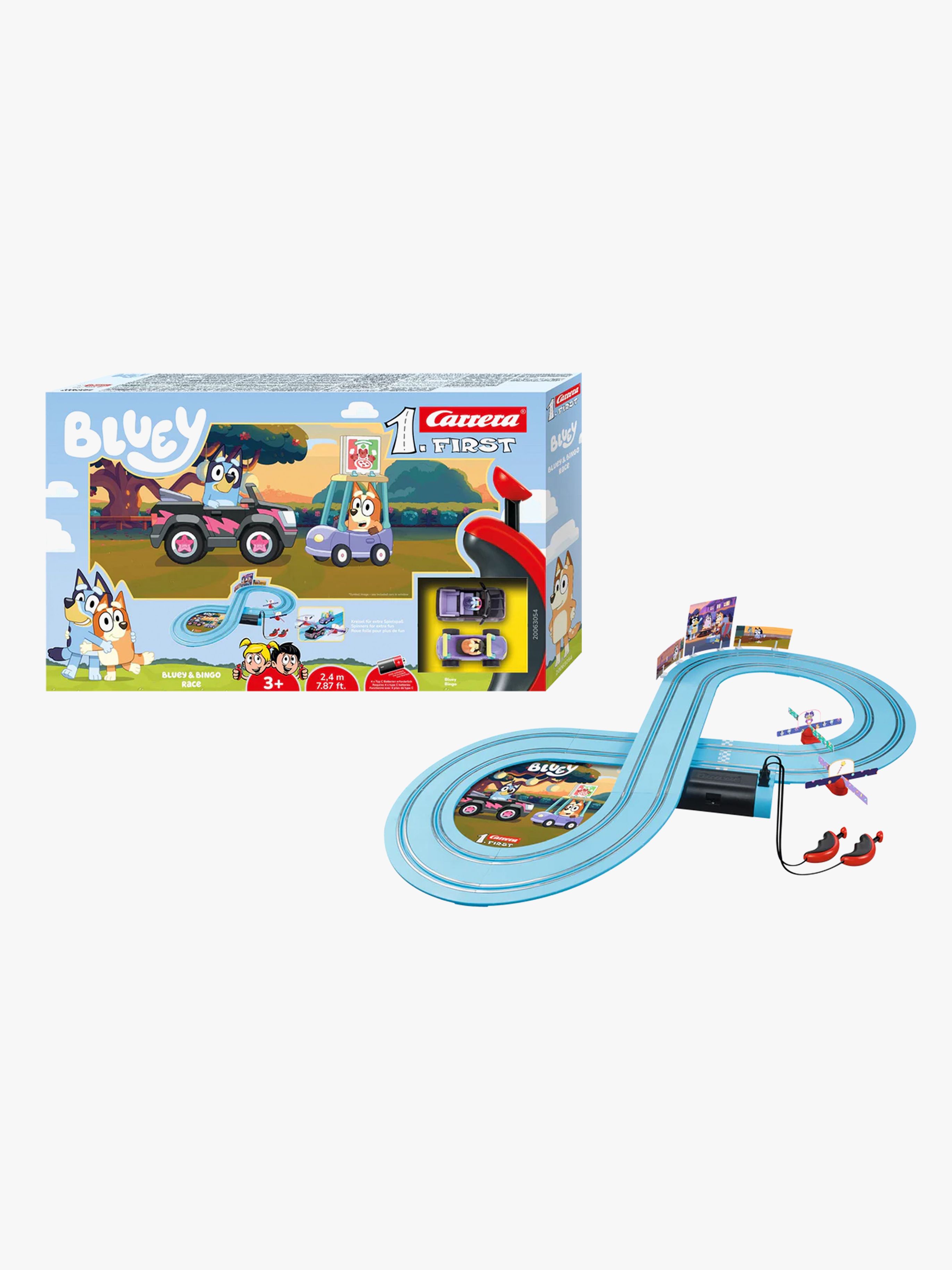 Carrera Bluey Racerbane Racing Bluey &  Bingo 2,4m
