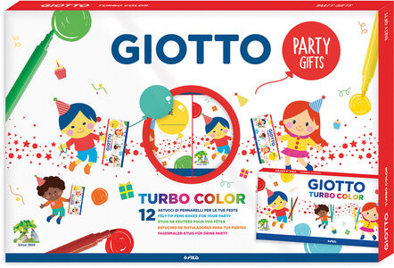 Giotto Turbo Color Party-sæt Farveblyanter