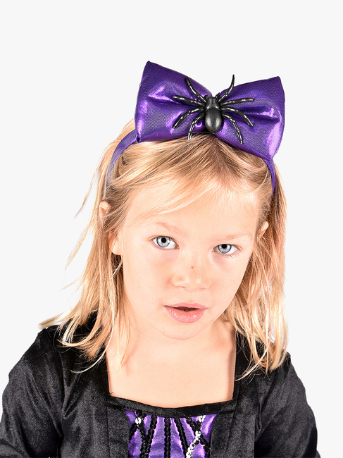 Den Goda Fen Edderkoppe-kjole med Hårbånd 110-116 cm