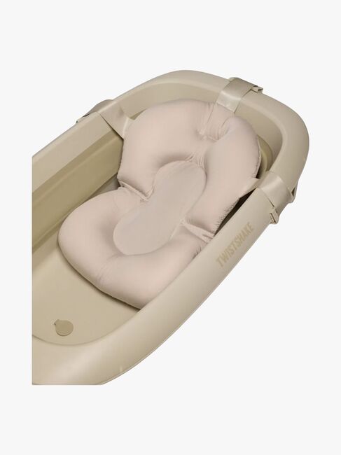 Twistshake Limited Edition Badekar inkl. Badestøtte & Skyllekande, Faded Beige